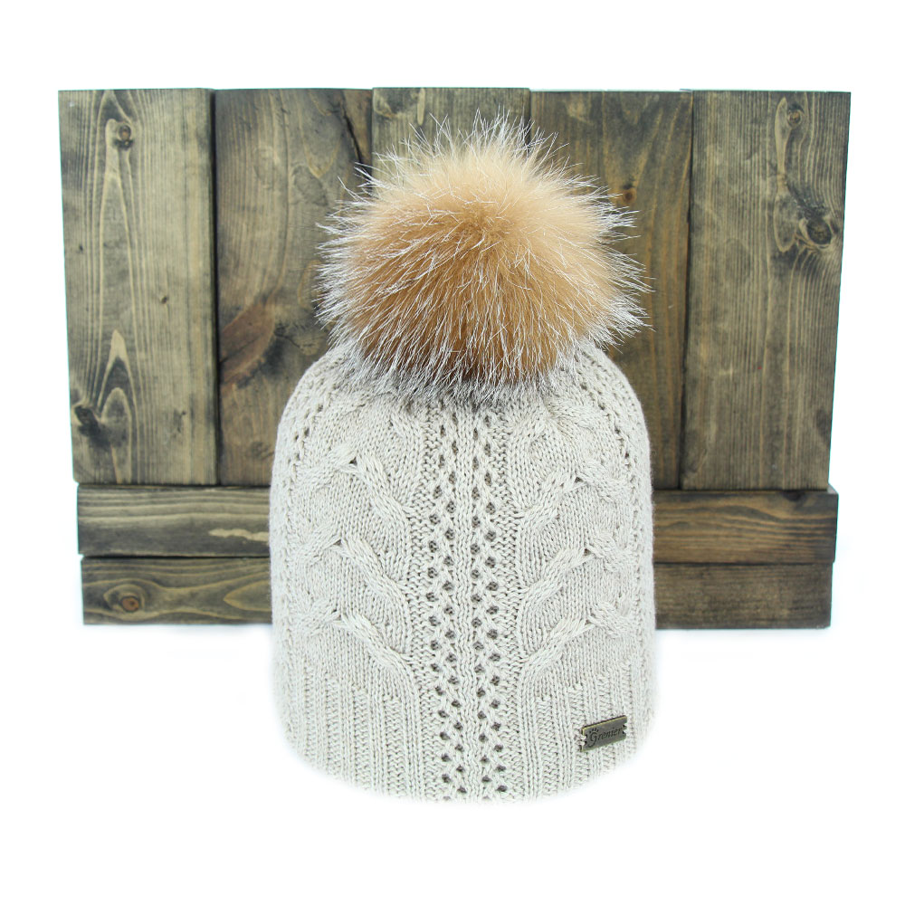 toques with pom poms
