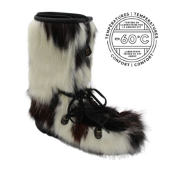 Cow skin boots (natural)