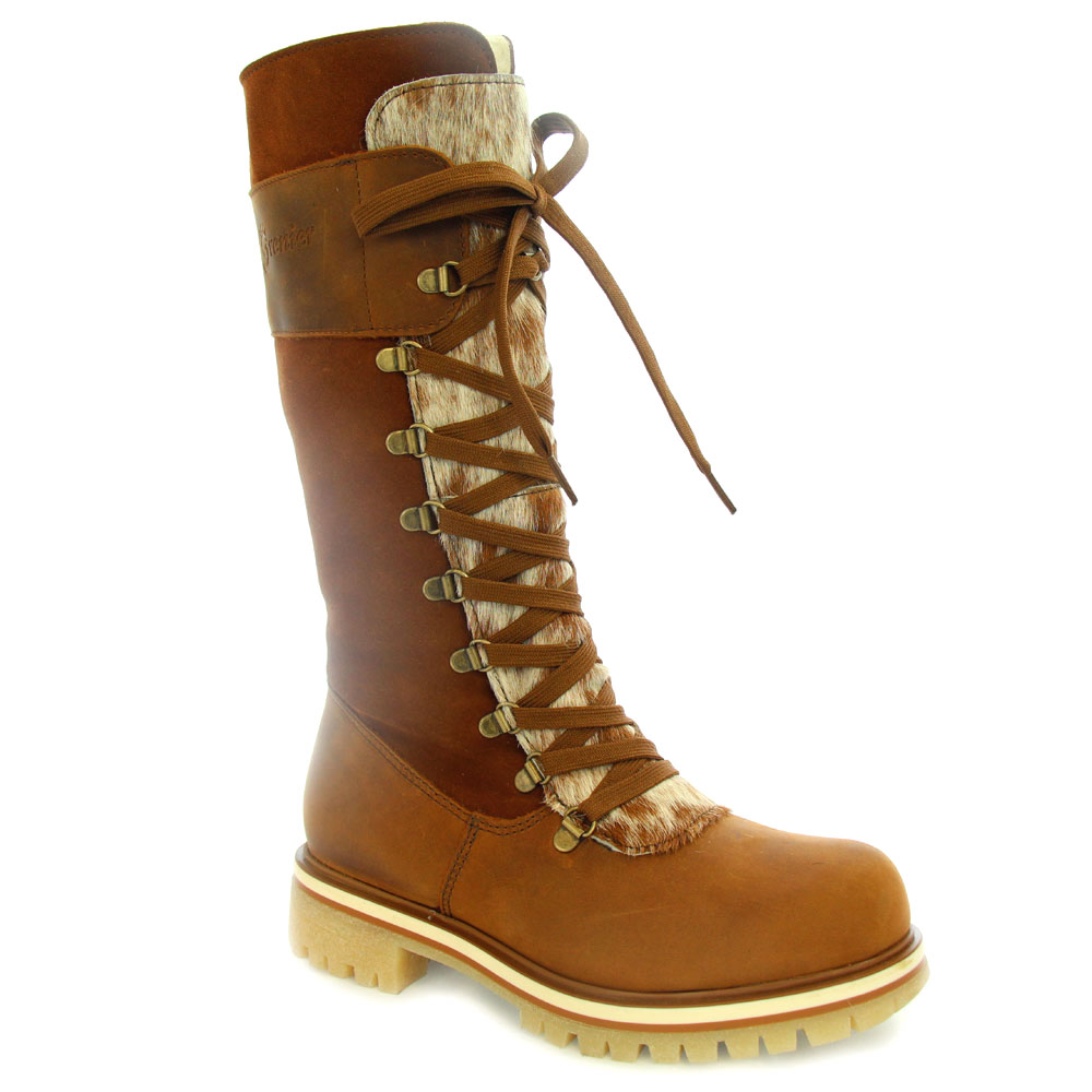 Long Winter Boots for Women - Sheepskin 