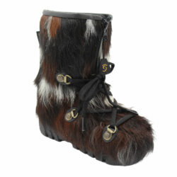 Snowboots for kids made of genuine, natural cow skin