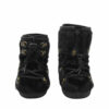 baby snow boots black seal skin