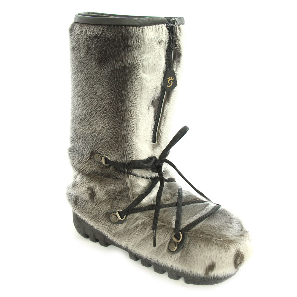 beaver skin boots