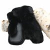 Snowmobile mitt by Grenier Furs in black otter