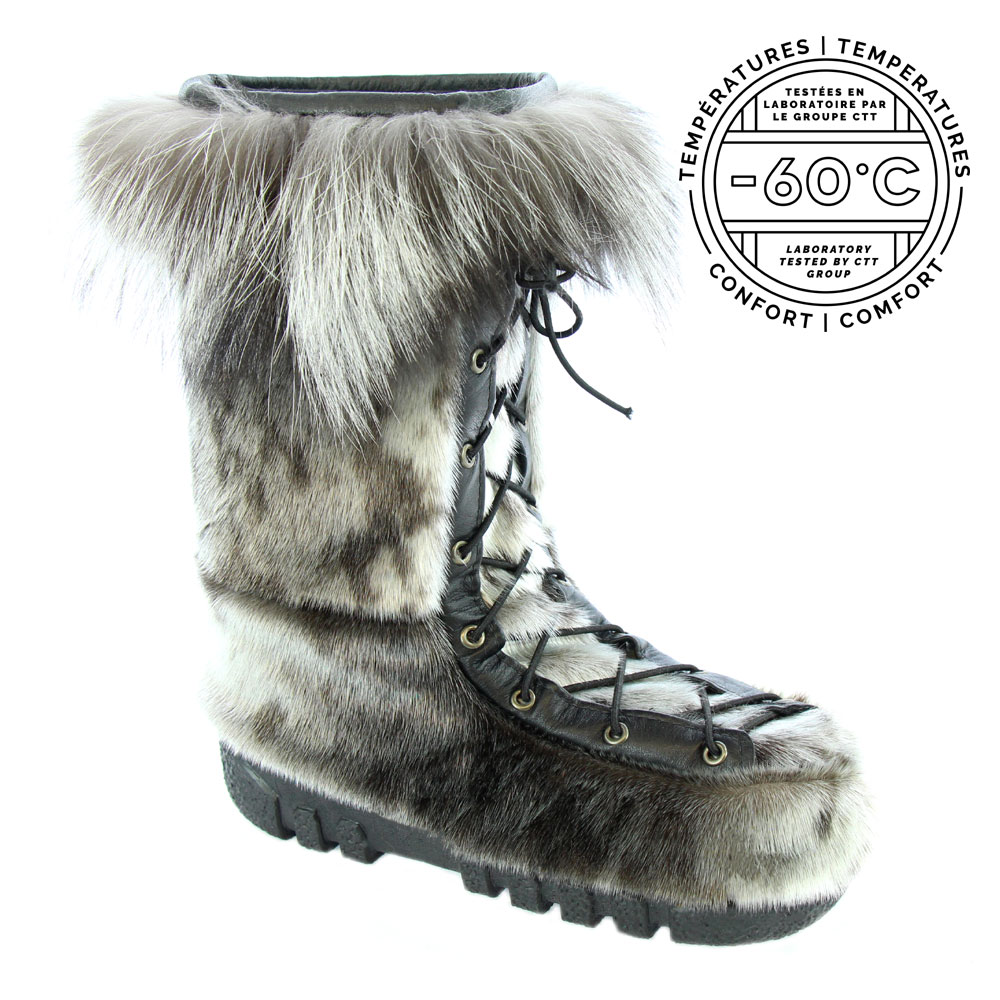botte fourrure homme