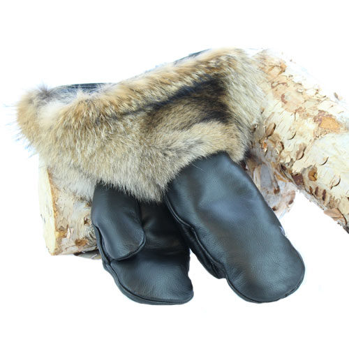 snowmobile gloves coyote leather hand