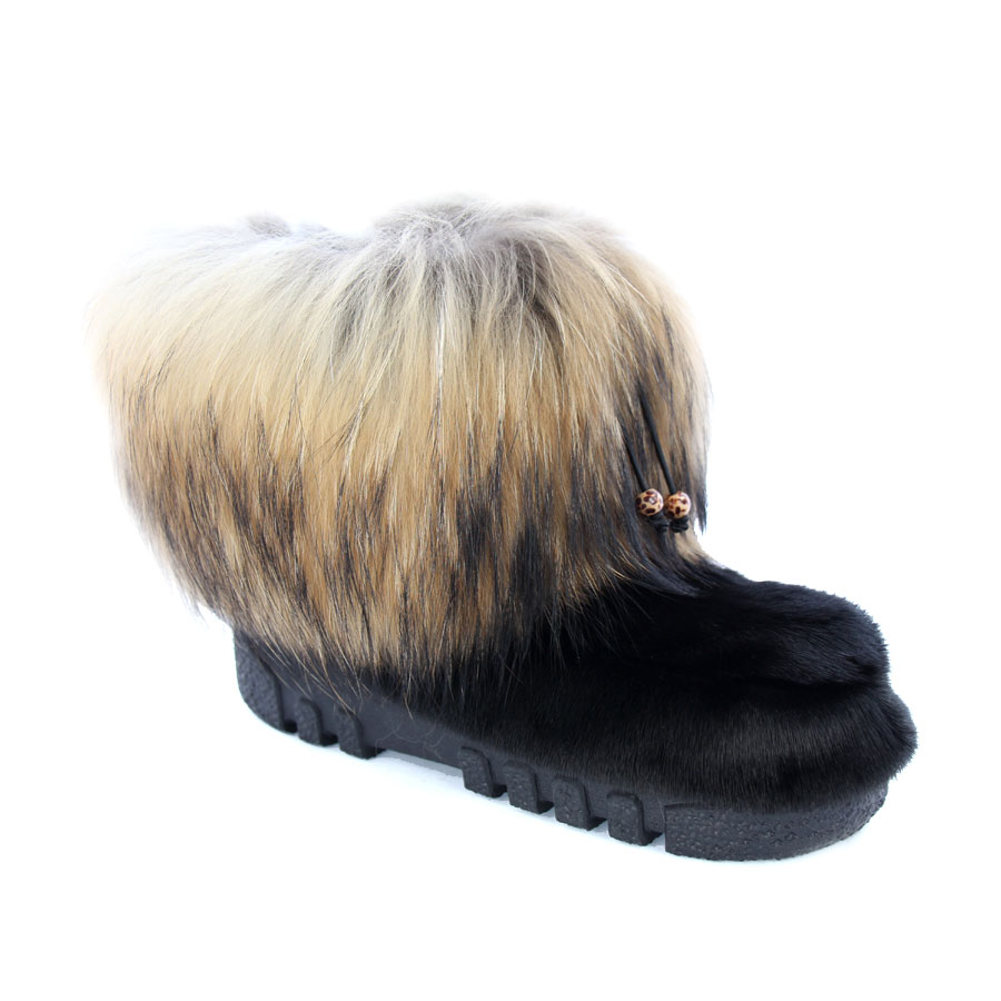 botte hiver femme fourrure