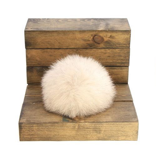 Pom Pom in Real High Quality Fur - Made 