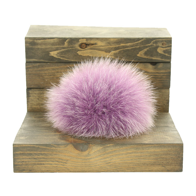 pompon vrai fourrure