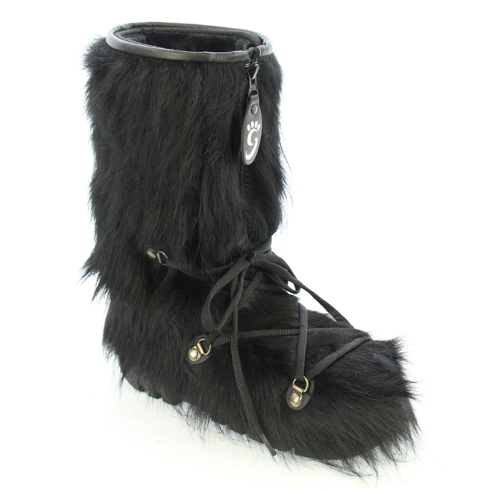 bottes de poils
