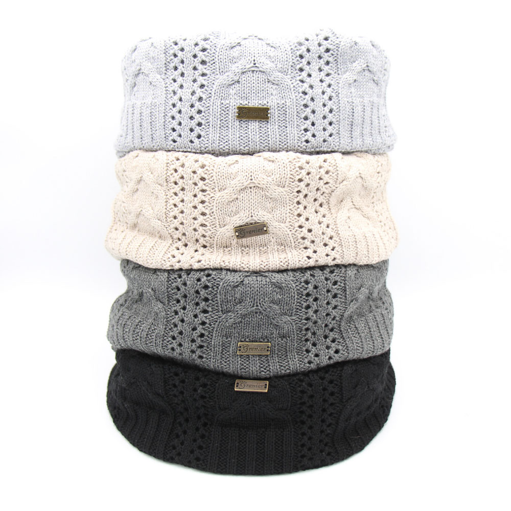 Cache cou en tricot Alice, Fourrures Grenier