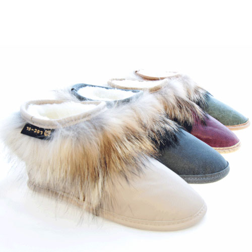 pantoufles en mouton