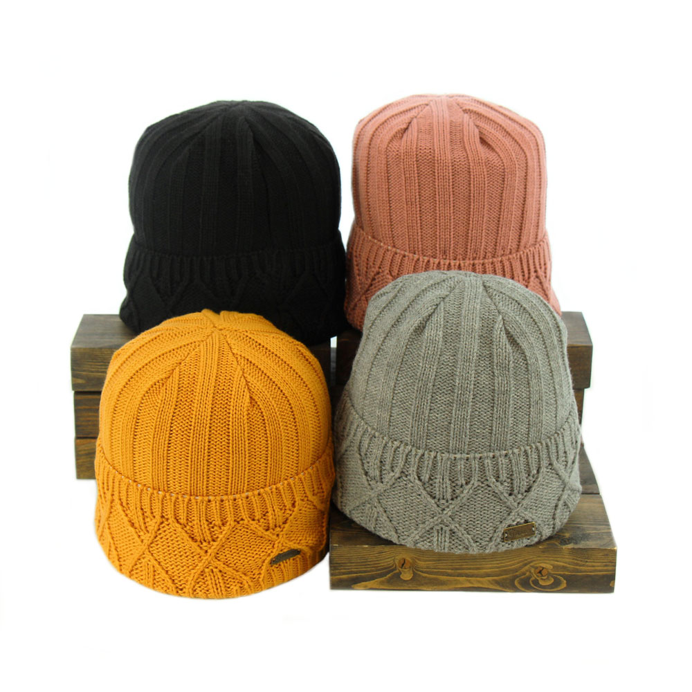 Cable knit toque variety of colors - Virginie model